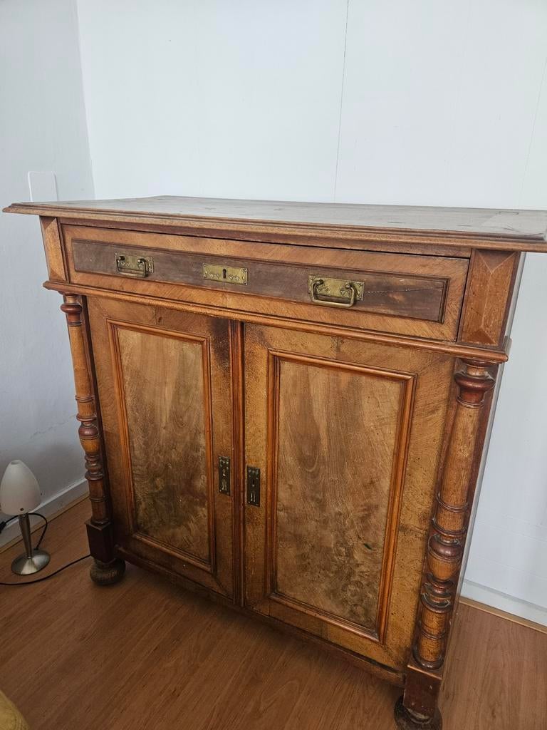 Antieke kast rond 1900 - 100x50x100 cm, Antiek en Kunst, Ophalen