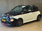 Fiat 500 C 1.4-16V Abarth AUT. CABRIO SOFT-TOP LEDER AIRCO, Auto's, Voorwielaandrijving, Euro 5, 15 km/l, 4 cilinders