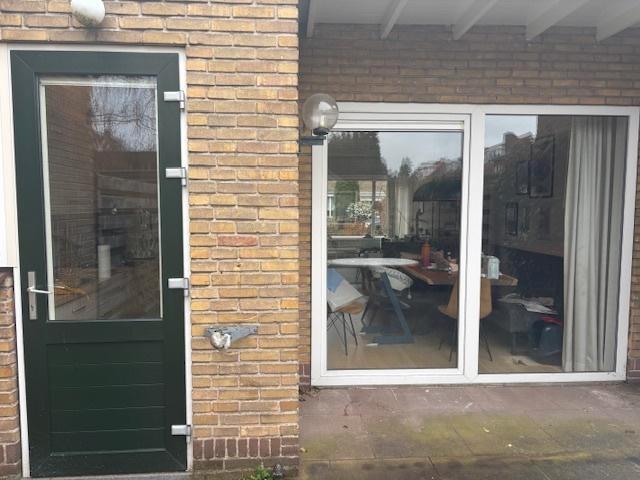 Schuifpui te koop, Doe-het-zelf en Verbouw, Kozijnen en Schuifpuien, Gebruikt, Schuifpui, Kunststof, 225 cm of meer, 225 cm of meer