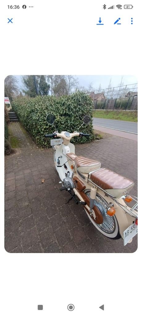 Honda c70 oldtimers, Fietsen en Brommers, Ophalen, Gebruikt, Overige modellen, 70 cc
