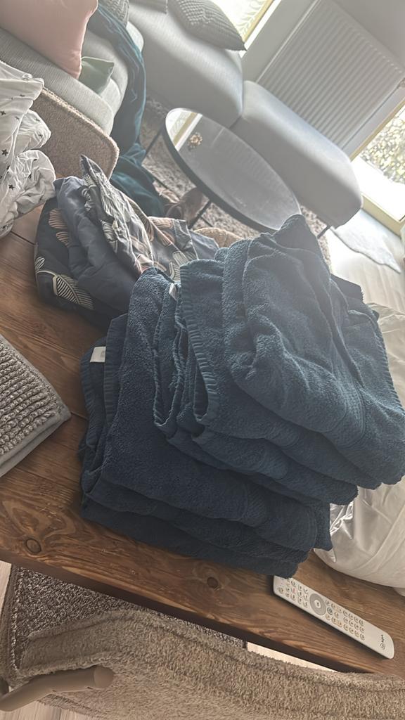 Diverse beddengoed en handdoeken, Huis en Inrichting, Slaapkamer | Beddengoed, Ophalen, Gebruikt, Wit, Tweepersoons