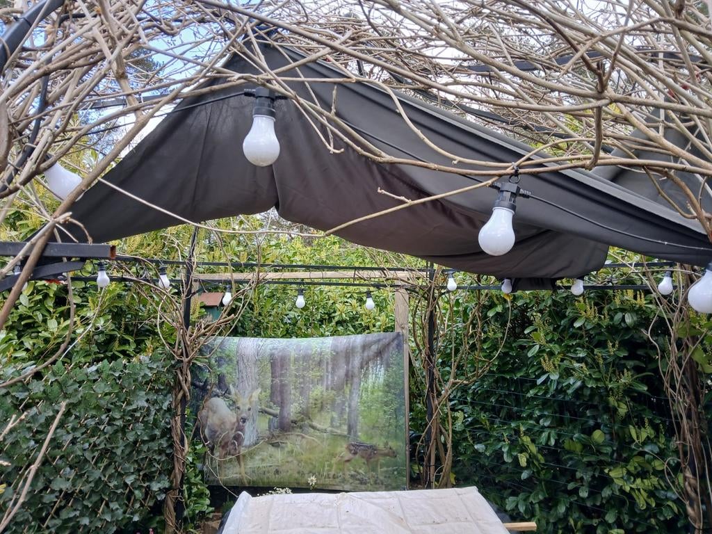 Mooie sfeerlampjes 20x ni 15 euro, Tuin en Terras, Ophalen of Verzenden, Minder dan 1 meter, Parasolvoet