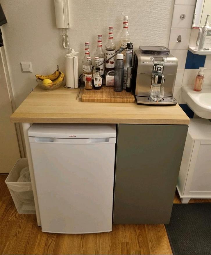 Keukenkast/keukeneiland met Ikea Metod, Olov en Linnmon, Huis en Inrichting, Keuken | Keukenelementen, Gebruikt, Minder dan 100 cm