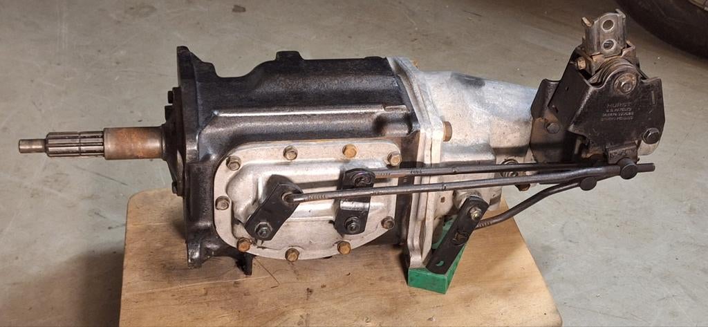 Borg en Warner T-10 4-bak (extra: HURST shifter mechanisme), Auto-onderdelen, Ophalen, Mercury