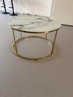Salontafel | marmer | westwing | 78 cm doorsnee, Huis en Inrichting, Tafels | Salontafels, Ophalen, Overige materialen, 50 tot 100 cm