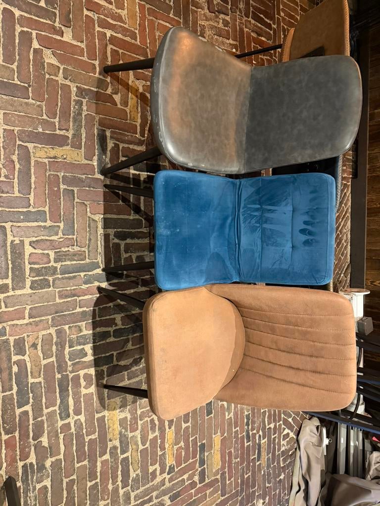 Alle stoelen ook gezammelijk te koop!, Ophalen, Zo goed als nieuw