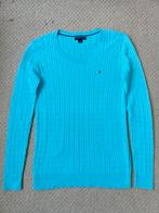 Gebreide trui van Tommy Hilfiger, Kleding | Dames, Blauw, Ophalen of Verzenden, Zo goed als nieuw, Maat 36 (S)