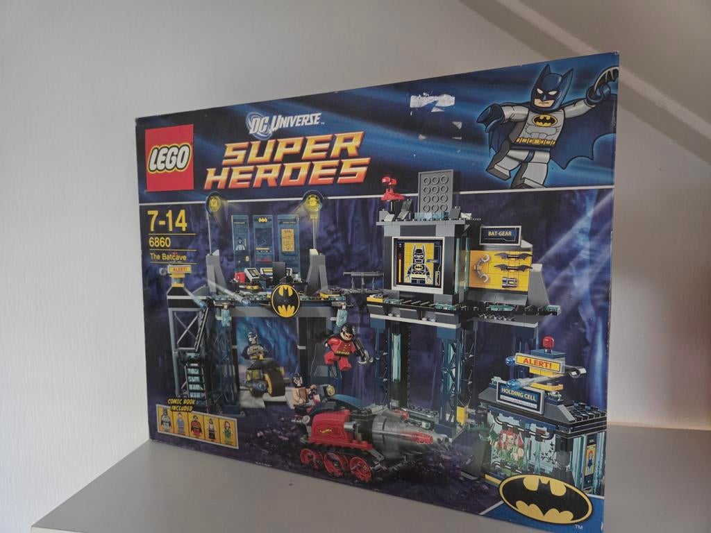 Lego Super Heroes Batcave 6860, Overige thema's, Lego, Nieuw, Ophalen of Verzenden