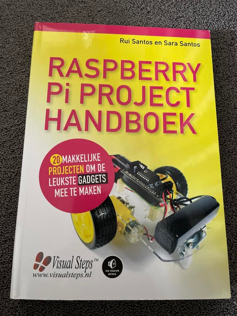 Raspberry Pi Project Handboek - 20 Projecten, Ophalen of Verzenden, Zo goed als nieuw, Hardware