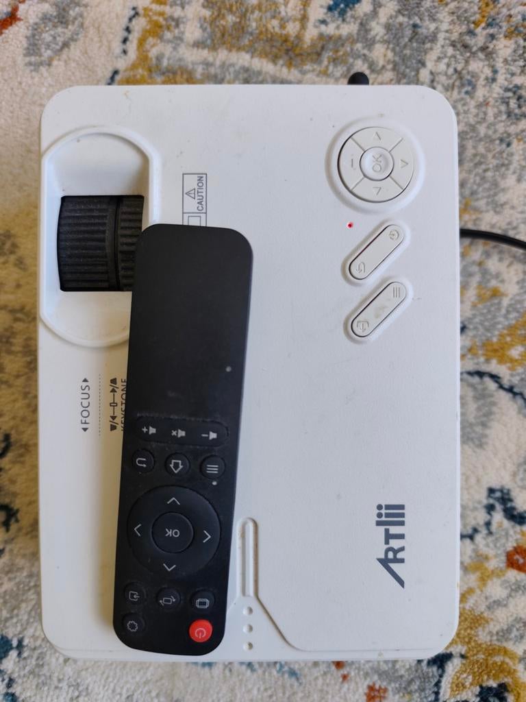 Artlii Mini Projector RD-813 met afstandsbediening, Audio, Tv en Foto, Beamers, Ophalen, Gebruikt, Artlii, LCD