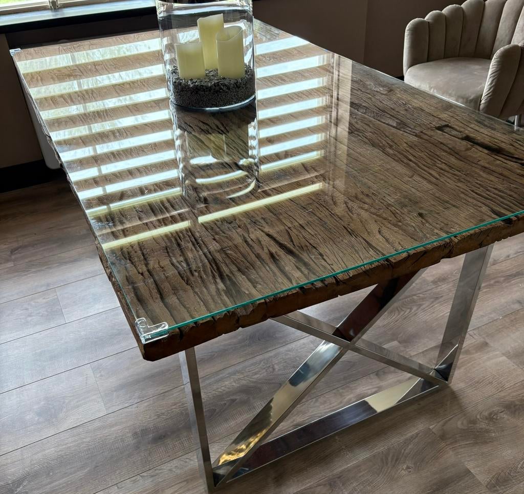 Eettafel salontafel en dressoir richmond style, Huis en Inrichting, Tafels | Salontafels, Ophalen, 50 tot 100 cm, Zo goed als nieuw