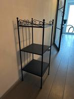 IKEA RÖNNSKÄR Stellingkast - Zwart Metaal, Ophalen of Verzenden, Gebruikt
