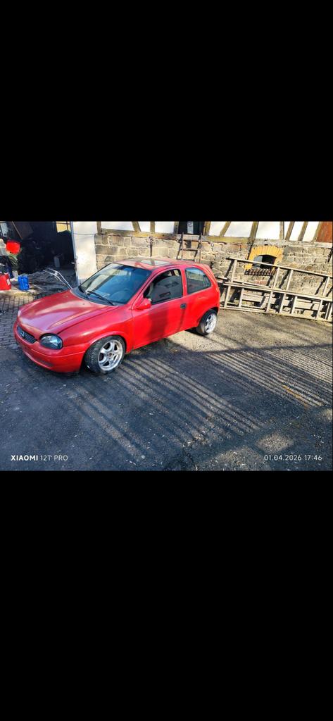 Rode Opel Corsa onderdelen, Ophalen of Verzenden, Gebruikt, Opel