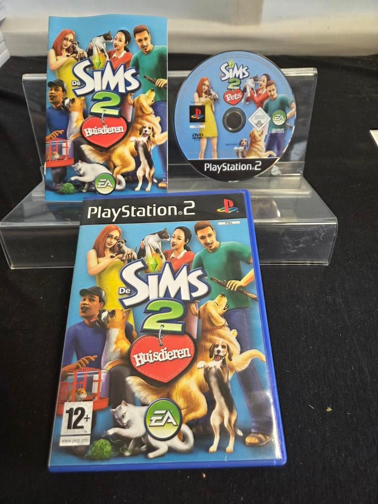 De Sims 2 Huisdieren PlayStation 2 (PS2) - Compleet, Gebruikt, Electronic Arts, 1 speler, EA Swiss Sàrl, Place du Molard 8, 1204 Genève, Zwitserland