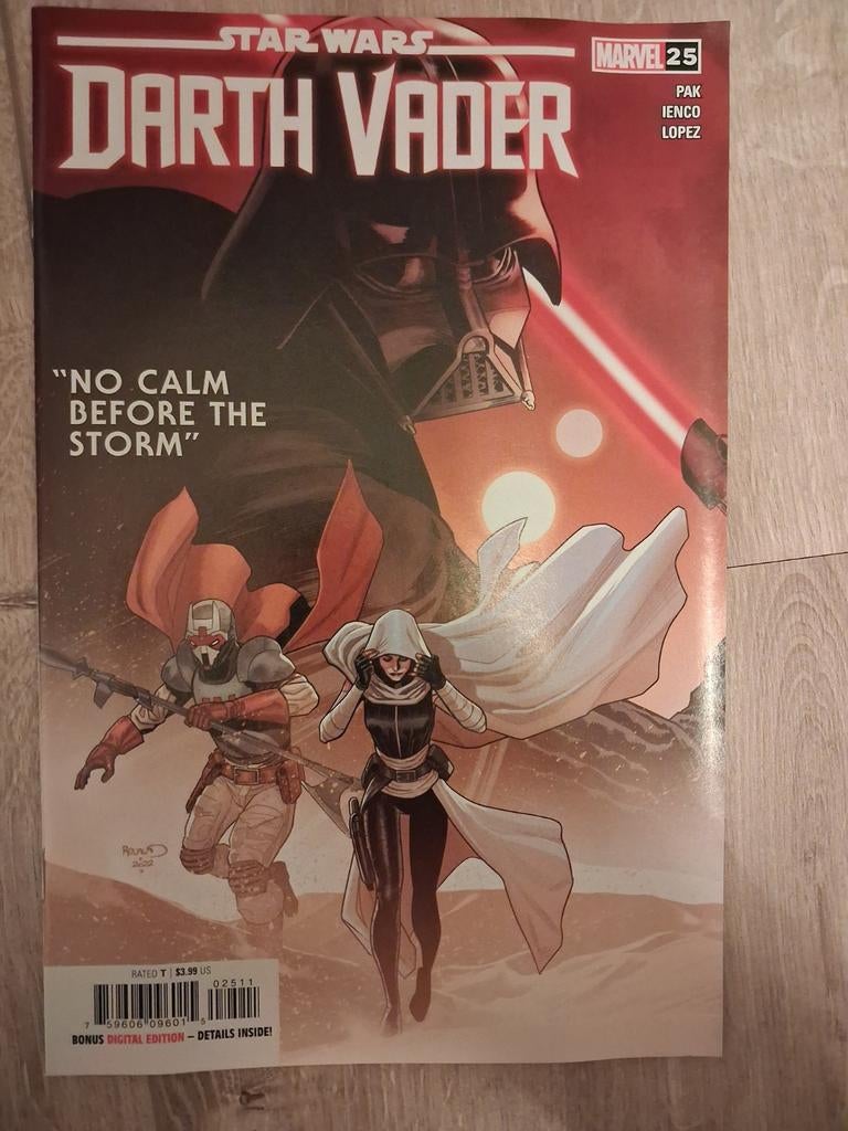 Star Wars Darth Vader Marvel Comic #25 - Lichte Kreuk, Boeken, Strips | Comics, Eén comic, Ophalen of Verzenden, Gelezen, Amerika