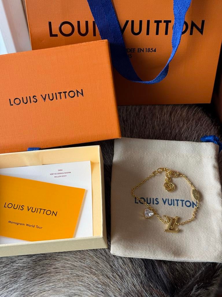 Louis Vuitton armband, Staal, Nieuw, Ophalen of Verzenden, Met bedels of kralen