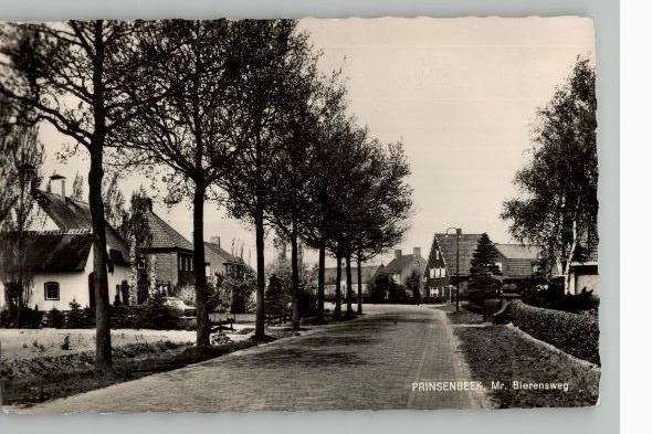 Prinsenbeek Mr. Bierensweg st 1967, Verzenden, 1960 tot 1980, Gelopen, Noord-Brabant