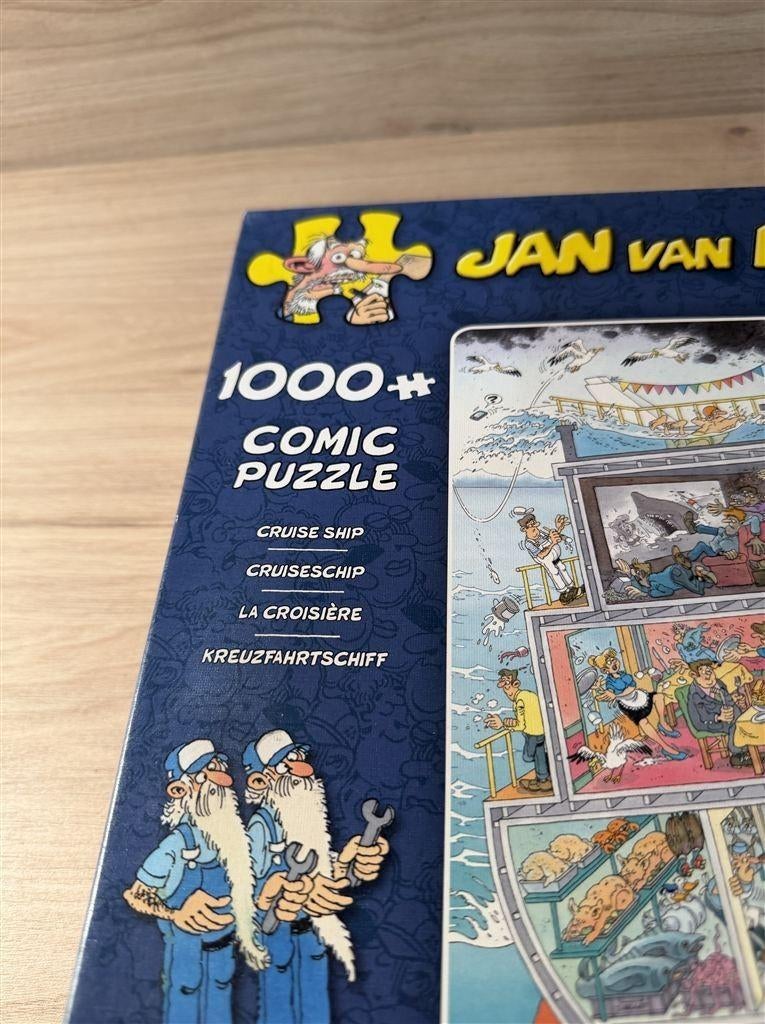 Jan van Haasteren - cruiseschip - 1000 stuks - s6645, Ophalen of Verzenden, 500 t/m 1500 stukjes, Zo goed als nieuw