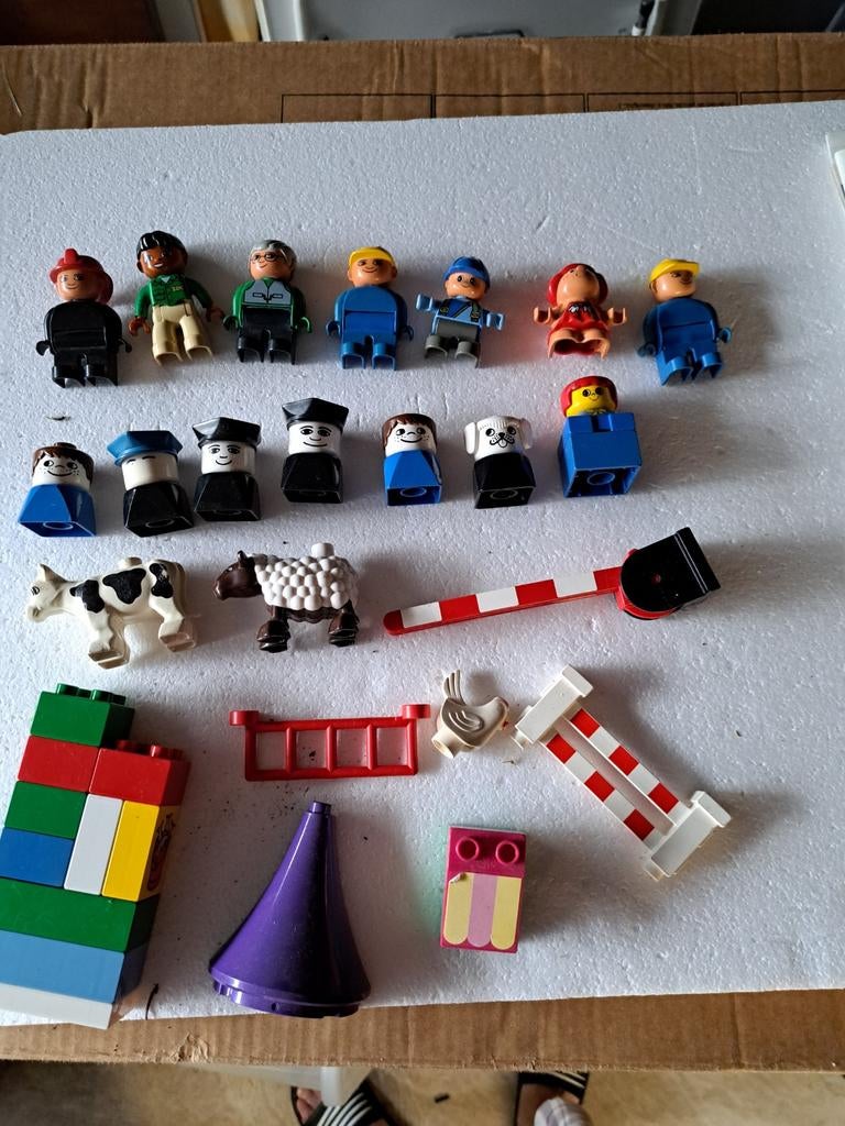 Duplo onderdelen, Inclusief minifiguren, Gebruikt, Overige thema's, Ophalen of Verzenden