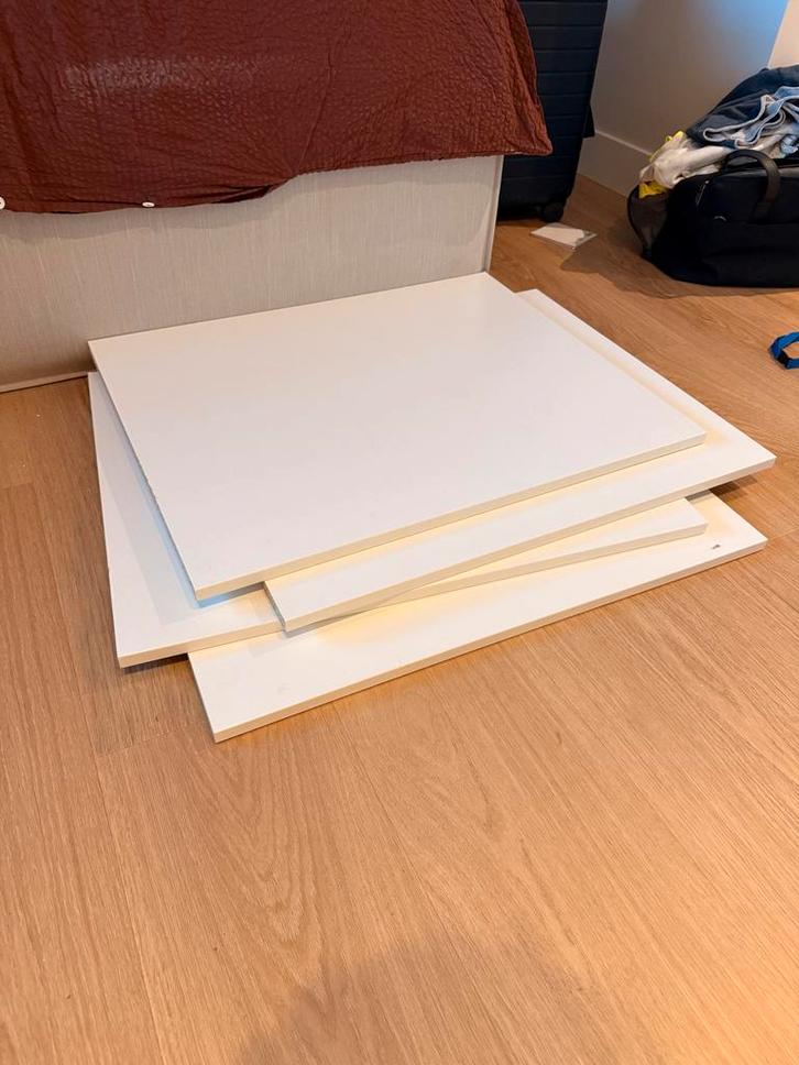 KOMPLEMENT plank 4 stuks - IKEA Pax 75x58cm, Huis en Inrichting, Kasten | Kledingkasten, Gebruikt, Minder dan 100 cm, Minder dan 50 cm