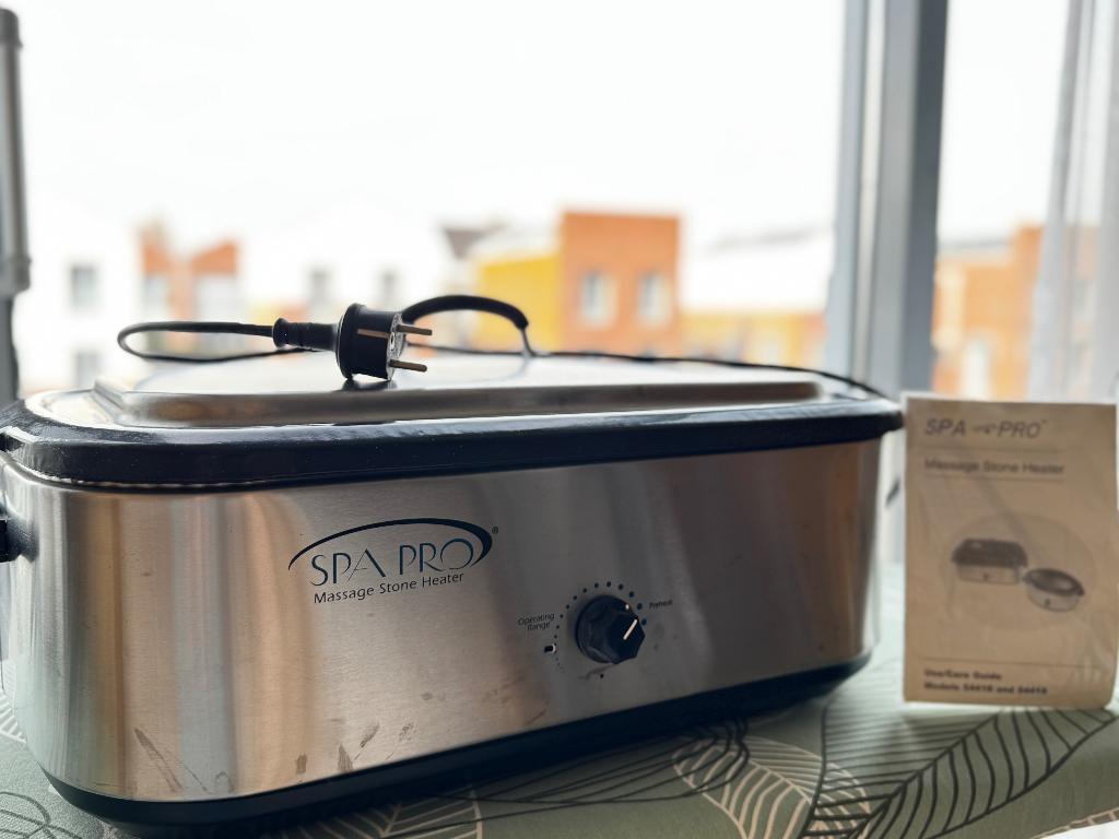 Spa pro Massage Stone Heater, Sport en Fitness, Massageproducten, Ophalen, Gebruikt, Hotstone