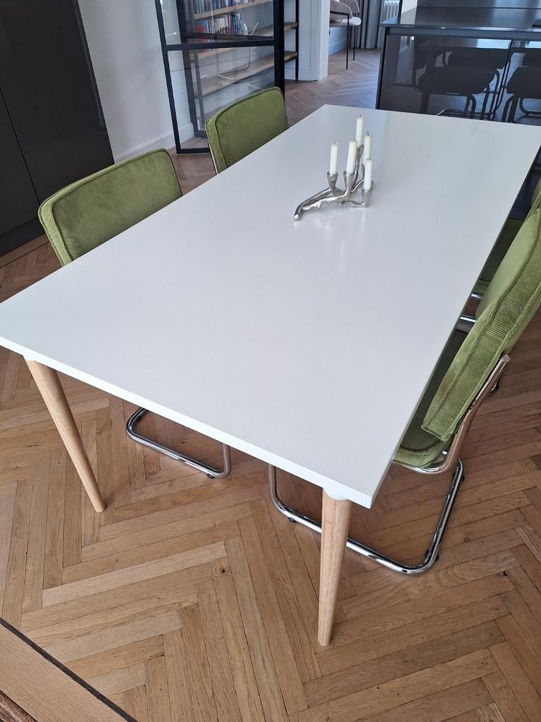 Eettafel, Huis en Inrichting, Ophalen, 50 tot 100 cm, Zo goed als nieuw, 150 tot 200 cm