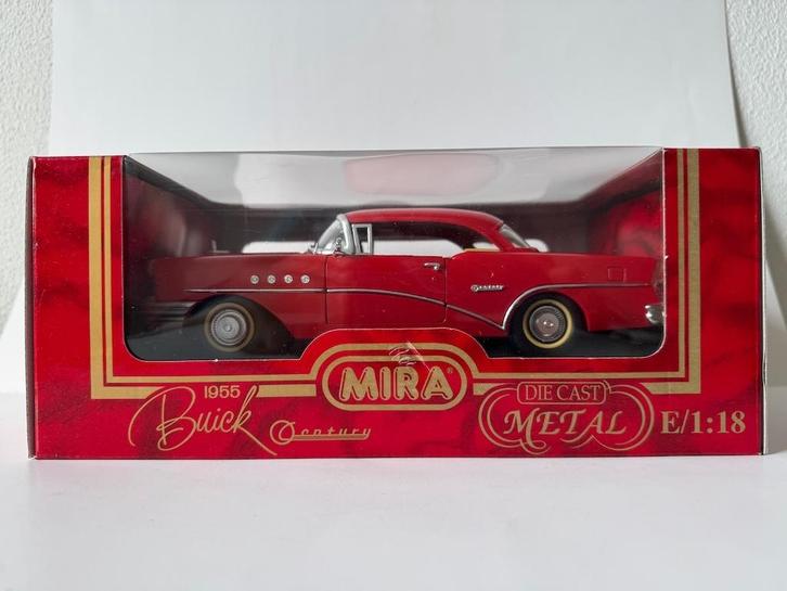 Mira: Buick Century 1955, Hobby en Vrije tijd, Modelauto's | 1:18, Zo goed als nieuw, Auto, Overige merken, Ophalen of Verzenden