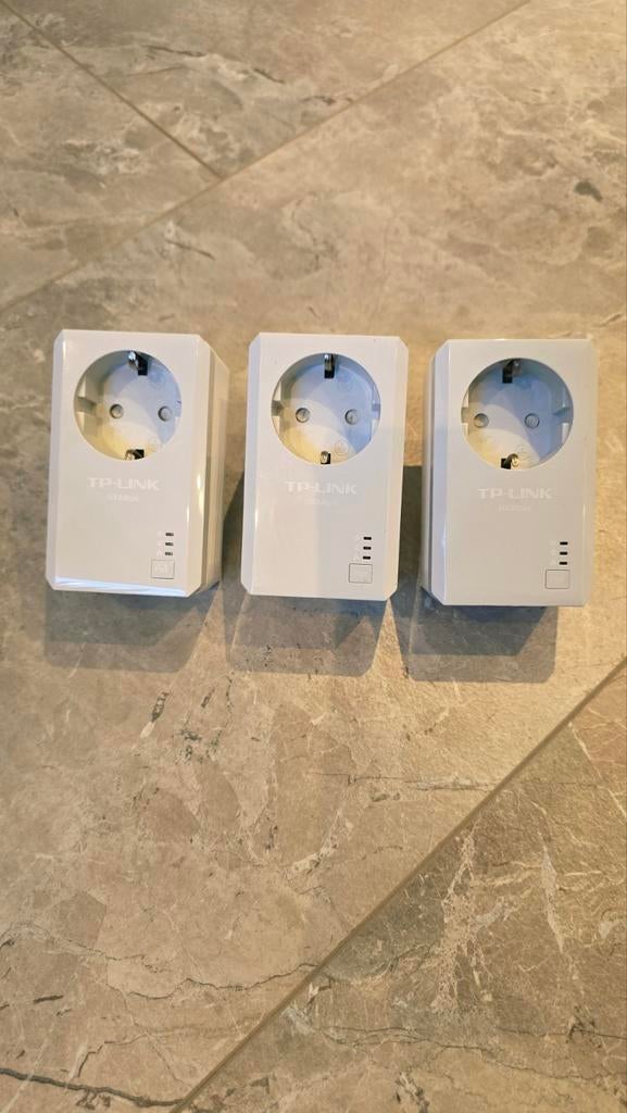 €35 TP-Link Powerline Adapters 500Mbps (3 stuks), Ophalen of Verzenden