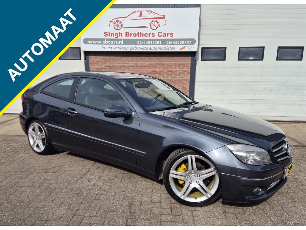 Mercedes-Benz CLC-Klasse 180K. Prestige AUT LEER NAVI INRUIL, Auto's, Mercedes-Benz, Automaat, Gebruikt, CLC, 4 stoelen