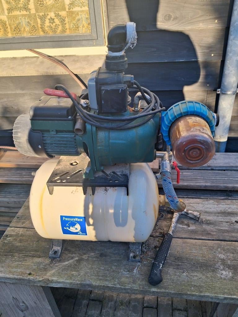 Zware beregeningspomp met drukvat - PressureWave, Tuin en Terras, Ophalen of Verzenden