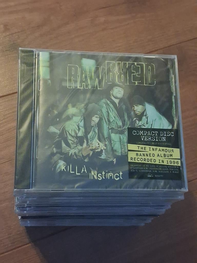 Rawbhead - Killa Instinct CD (Banned Album 1996), Ophalen of Verzenden, 1985 tot 2000, Nieuw in verpakking