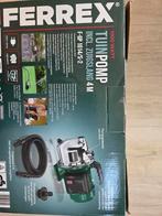 Ferrex Tuinpomp 1000W met 4m zuigslang, Ophalen of Verzenden, Nieuw, Elektrisch, Beregeningspomp