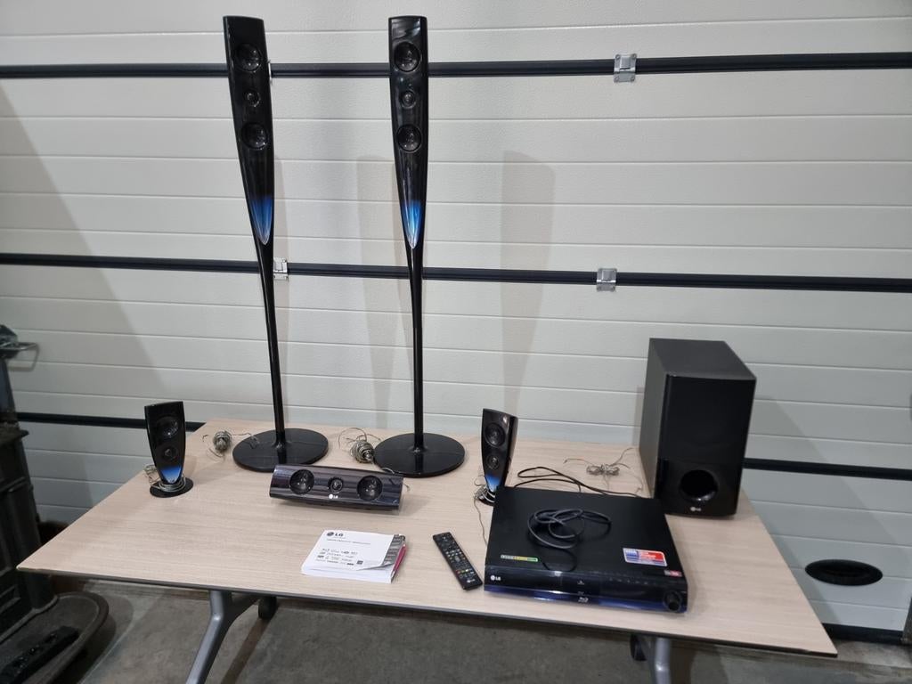 Surround system LG,, Ophalen, 70 watt of meer, Overige merken, Blu-ray-speler
