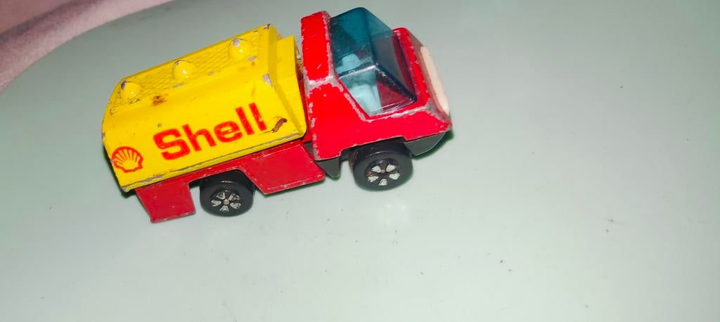 Vintage Shell Tankwagen Modelauto - Jaren '60/'70, Hobby en Vrije tijd, Modelauto's | 1:18, Ophalen of Verzenden, Gebruikt, Auto