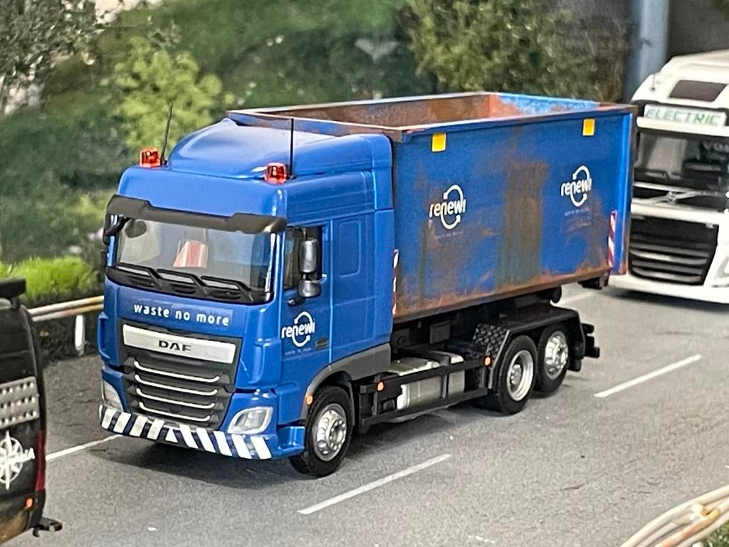 1:87 DAF XF euro 6 Renewi, zelfbouw, Hobby en Vrije tijd, Modelauto's | 1:87, Ophalen of Verzenden, Bus of Vrachtwagen, Overige merken