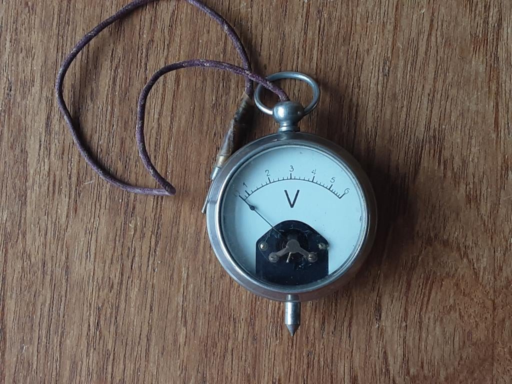 Vintage Voltmeter, Antiek en Kunst, Ophalen