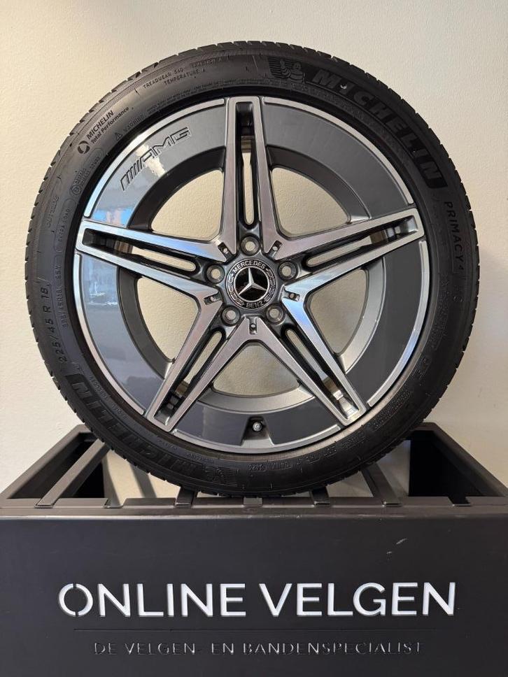 Zomer Set 18 inch Originele Mercedes W206 + Michelin banden, Auto-onderdelen, Banden en Velgen, Banden en Velgen, Zomerbanden