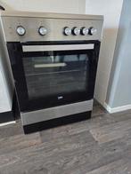 Beko Fornuis: Oven met karamische kookplaat, Ophalen, Gebruikt, 4 kookzones, Inductie