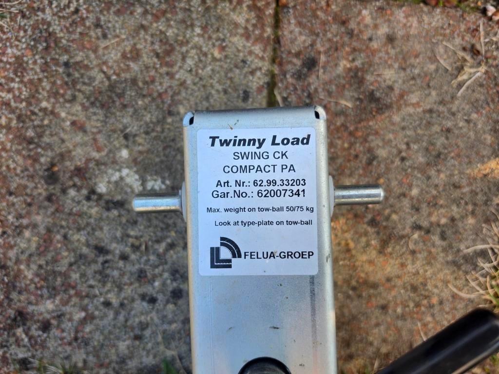 Twinny Load SWING CK COMPACT PA fietsendrager, Ophalen