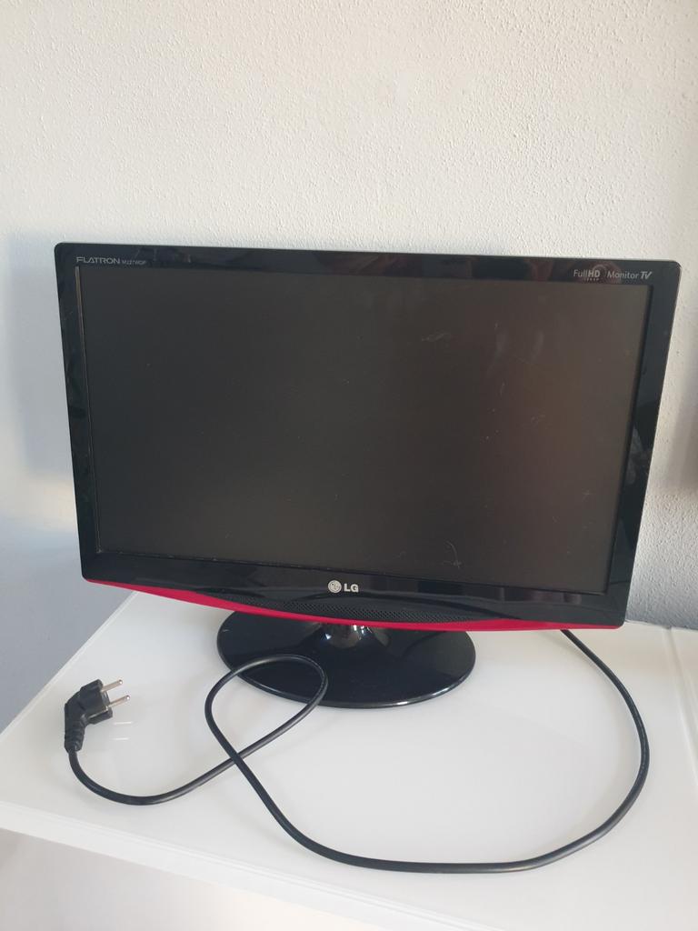 LG tv Flatron m227wdp full HD monitor screen 22 inch gaming, Audio, Tv en Foto, Televisies, Ophalen, 50 Hz, LG
