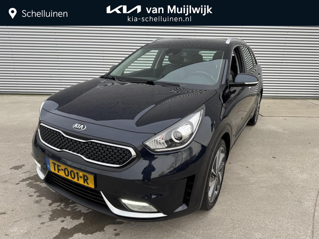 Kia Niro 1.6 GDi Hybrid DynamicLine 18 inch | Navi | Camera, Gebruikt, Euro 6, 2 kWh, Blauw
