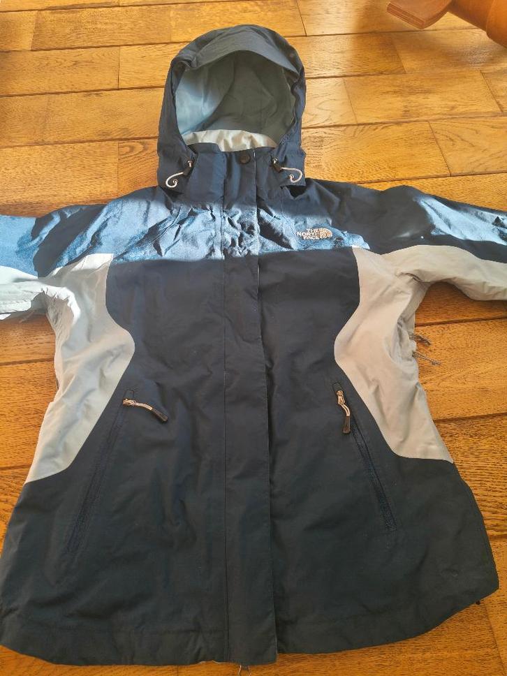 North Face - Waterdichte 2-in-1 jas Twee jassen, Kleding | Dames, Jassen | Zomer, Zo goed als nieuw, Maat 38/40 (M), Blauw, Ophalen of Verzenden