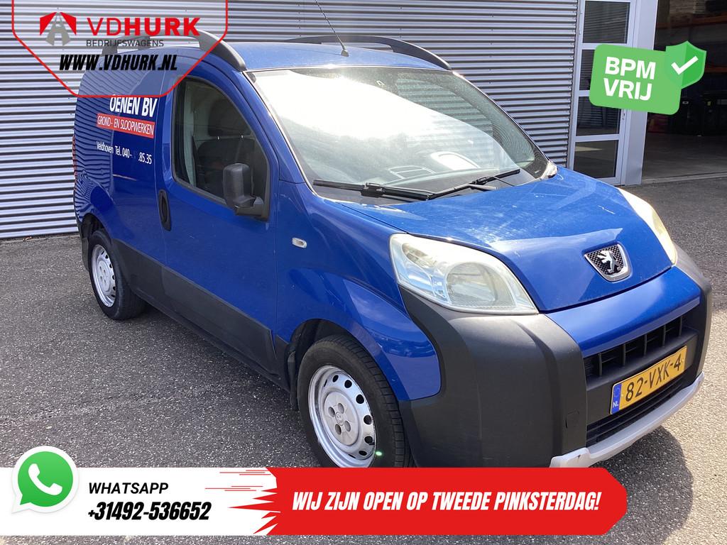 Peugeot Bipper 1.4 HDi EXPORT Rijdt prima/ Carkit/ Betimmerd, Auto's, Bestelauto's, Voorwielaandrijving, Stof, 4 cilinders, 68 pk