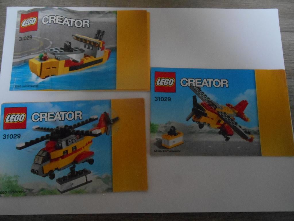 bouwhandleiding bouwboekje instructie lego creator 31029, Ophalen, Gebruikt, Lego, Creator