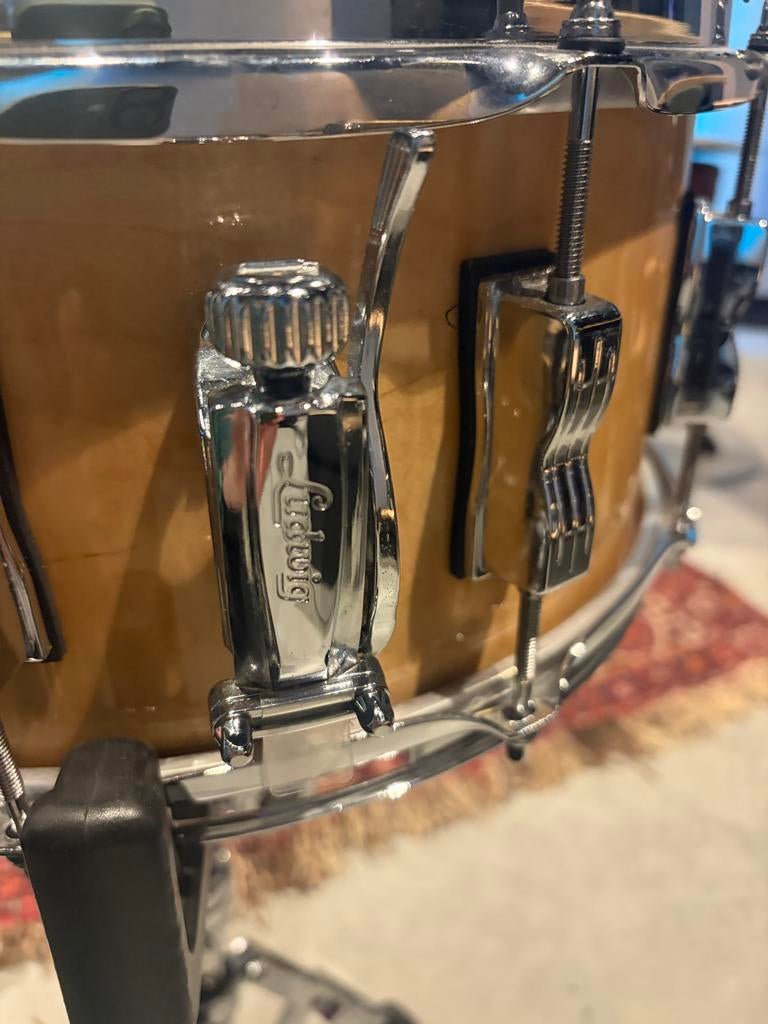 Ludwig Classic Maple Snare Drum - ZGAN!, Muziek en Instrumenten, Drumstellen en Slagwerk, Ophalen, Zo goed als nieuw, Ludwig