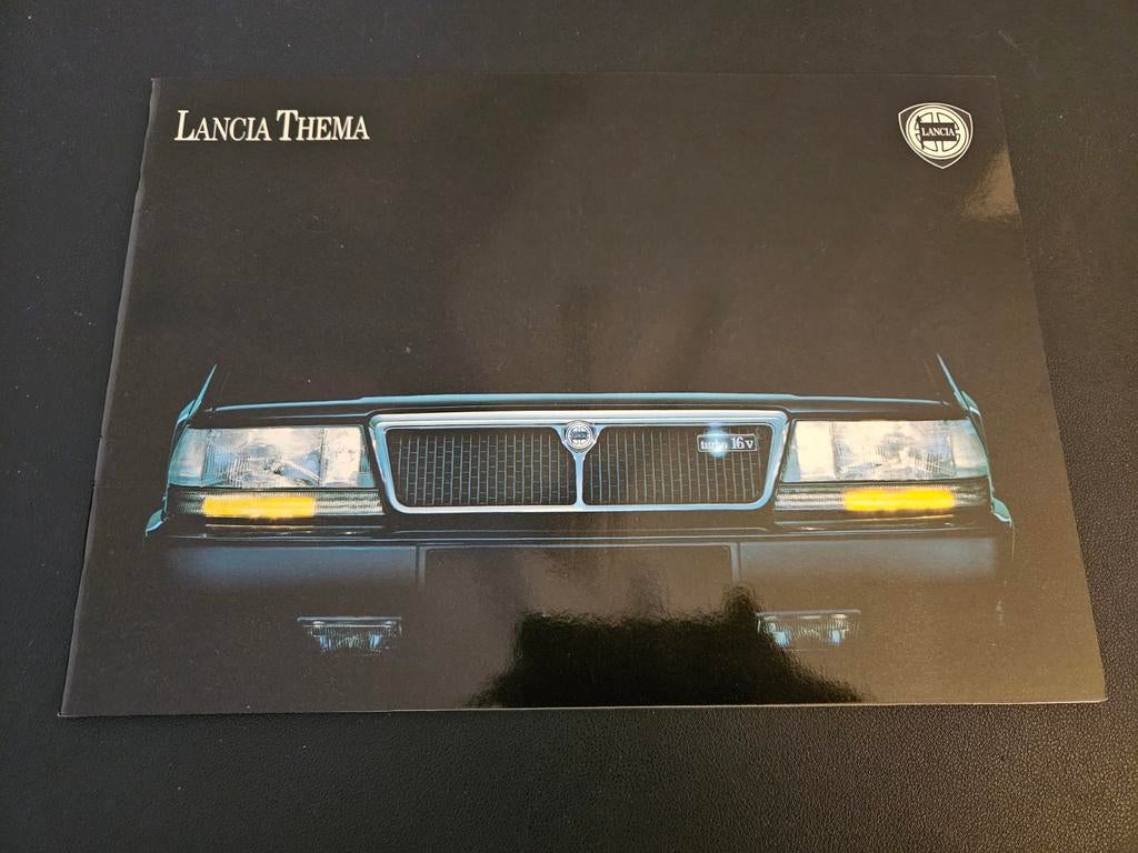 Brochure Lancia Thema, Ophalen of Verzenden, Zo goed als nieuw, Overige merken
