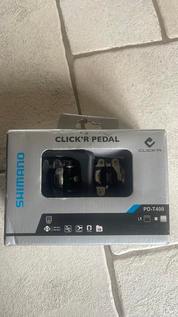 Shimano click’r pedal pd t400, Ophalen of Verzenden, Zo goed als nieuw, Overige maten, Schoenen