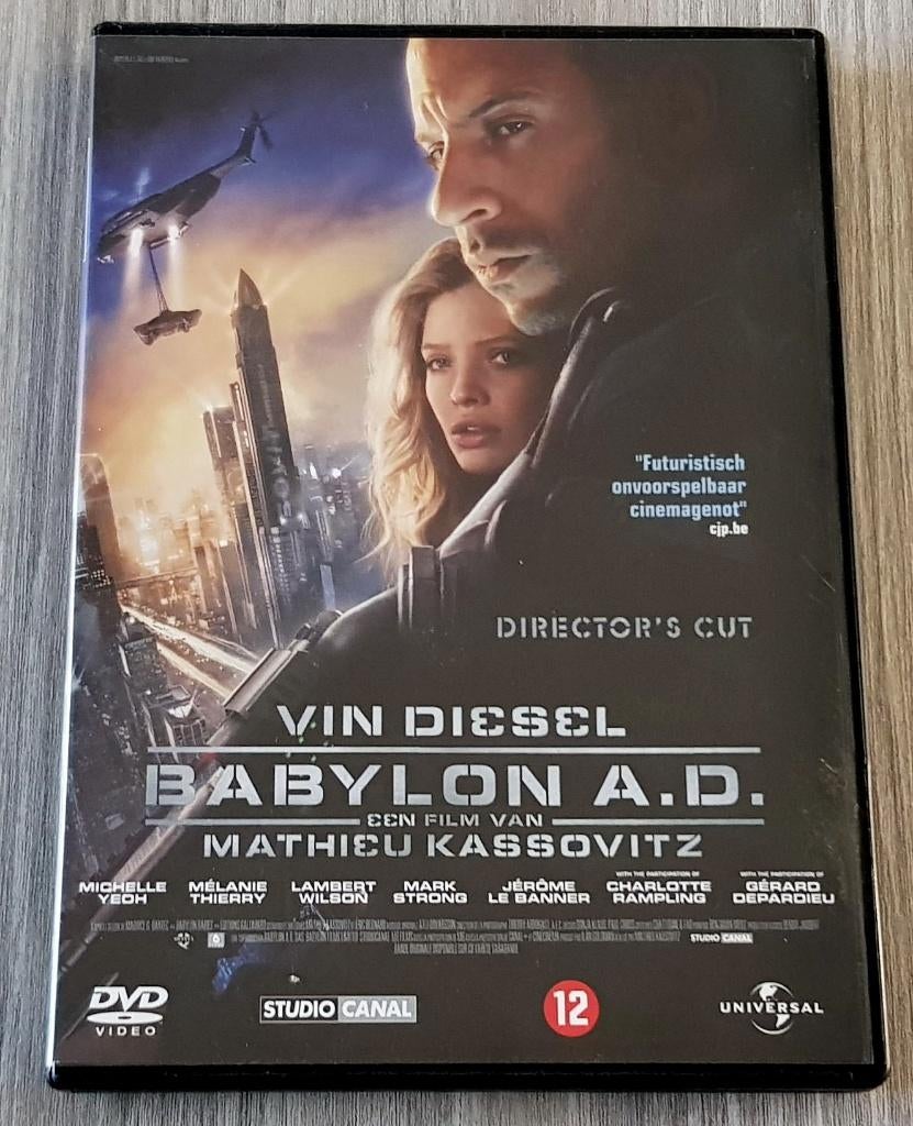 DVD Babylon A.D. [Actie/SF], Vanaf 12 jaar, Ophalen of Verzenden, Zo goed als nieuw, Actie