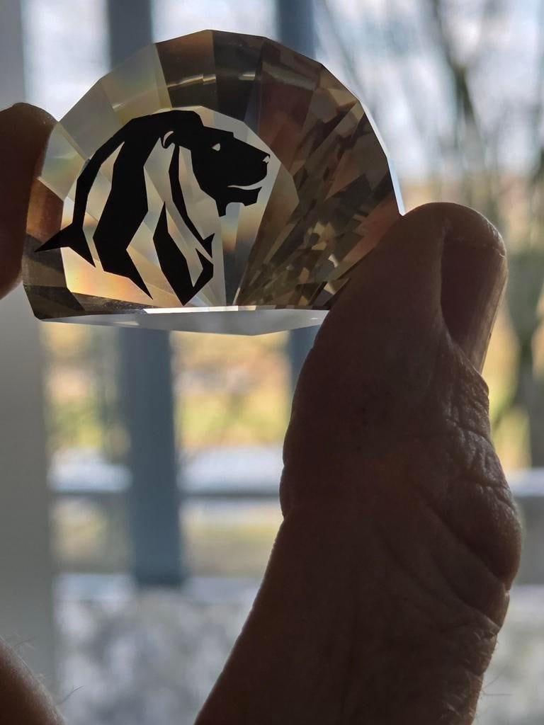 Swarovski Kristal Tijgerbeeldje, Verzamelen, Beelden en Beeldjes, Ophalen of Verzenden, Zo goed als nieuw, Overige typen