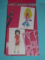 Nieuw Glamour Girls Fashion Schetsboek, mode ontwerpen, Ophalen of Verzenden, Nieuw, Knutselen